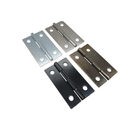 替怡合达碳钢蝶形铰链 HFE01-32/HFE01-50 圆孔合页机柜1寸小合页