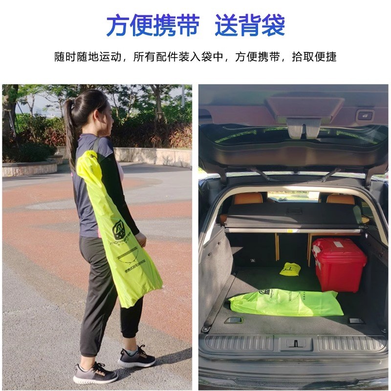 羽毛球网架便携式k家用户外简易折叠标准型比赛移动式室外网架
