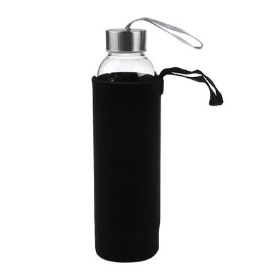 网红HOT GlaSS SPOrT WaTer BOTTle WTH Tea FlTer nFuSer PrOTec