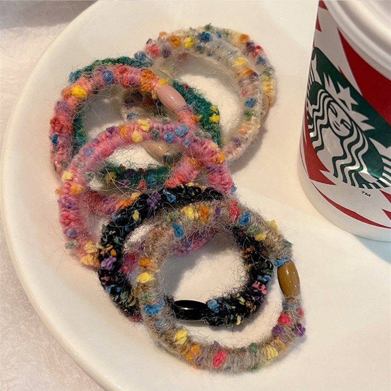 甜甜~秋冬毛绒发圈彩色球球头绳女气质高弹力耐用绑头发皮筋发饰,户外/登山/野营/旅行用品,旅行发卡,淘宝优惠券,粉丝福利购,淘宝优惠卷