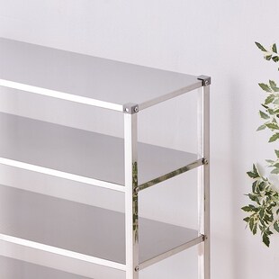 墙上置物架室内好看多层阳台货架平板储物新款 架家用新款 不锈钢鞋