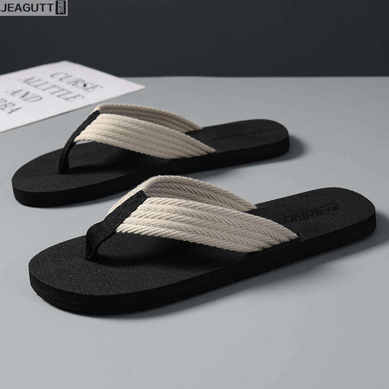 人字拖男防滑夏外穿沙滩耐磨新款个性软底男士户外休闲夹脚拖鞋潮,流行男鞋,人字拖,淘宝优惠券,粉丝福利购,淘宝优惠卷