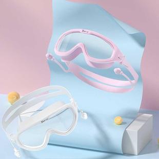 备 儿童大框潜水泳帽套装 新款 泳镜防水防雾游泳眼镜近视游泳镜男士