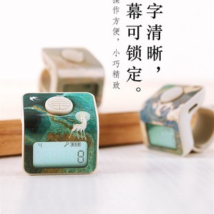 新品三千计小仟计计数器升级款记数器6通道手指计数器单机版简洁