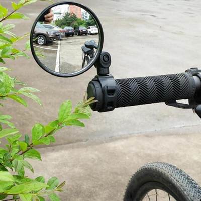 速发Bicycle Rearview Handlebar Mirrors Cycling Rear View MTB