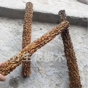 花椒木手棍花椒木手把件花椒木原木件练功按摩棒实木点穴养花椒树