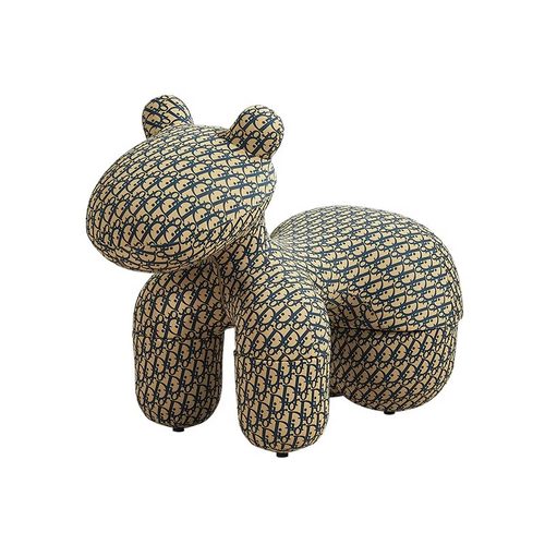 网红创意小马椅动物座椅摆件卡通坐椅儿童大人凳子换鞋凳乔迁礼品