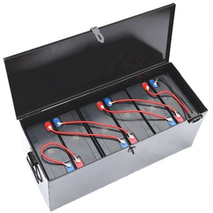 电动车电池盒三轮车电瓶盒子电瓶车电池铁盒子72V60V48V20a电池箱