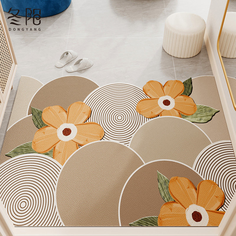 入户门地垫pvc可擦免洗进门门口脚垫2024新款玄关门垫可裁剪地毯,居家布艺,入户地垫,淘宝优惠券,粉丝福利购,淘宝优惠卷