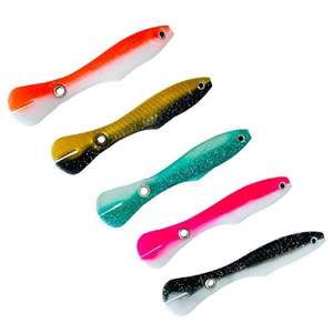 推荐5 Pcs 3D Eye Grumpy Loach Bait Fake Fishing Lures Crankb