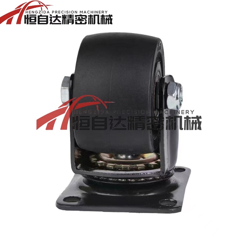 同怡合达低重心重载型脚轮CGM11/CGM02-D54/D75-NQ平底固定万向轮
