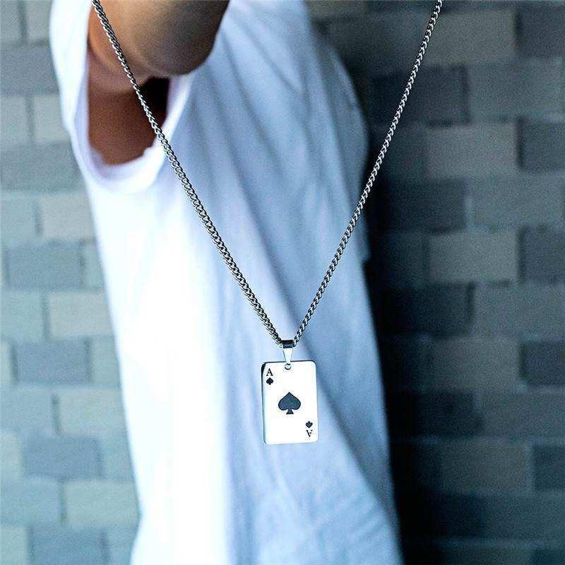 推荐Necklaces Gold man Necklace Chains Men Chain Mens Pendan