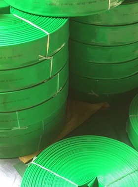 2.5寸绿50米60米喷码字农用灌溉水带塑料软管优质RPVC水泵防爆水