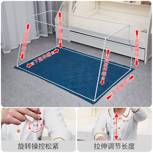 2022年新款 子母床梯形上下铺家用上下床1.5m上下床蚊帐高低儿童床