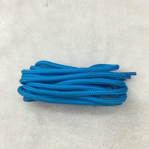 速发A 1 Pair Classic Solid Round Shoelaces Durable Polyester