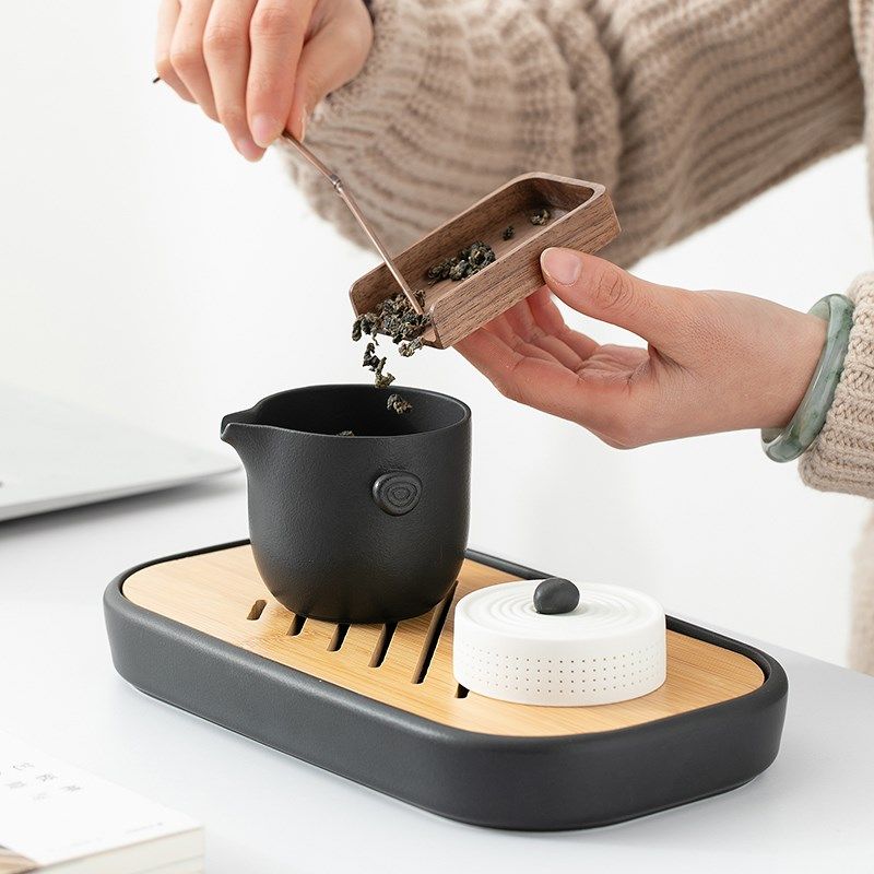 便携式旅行茶具小套装单人户外随身包喝茶装备泡茶壶快客一壶三杯,餐饮具,旅行茶具,淘宝优惠券,粉丝福利购,淘宝优惠卷