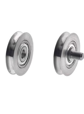 圆皮带用惰轮MBF被动导轮滚轮MBFS不锈钢滑轮MBFNS