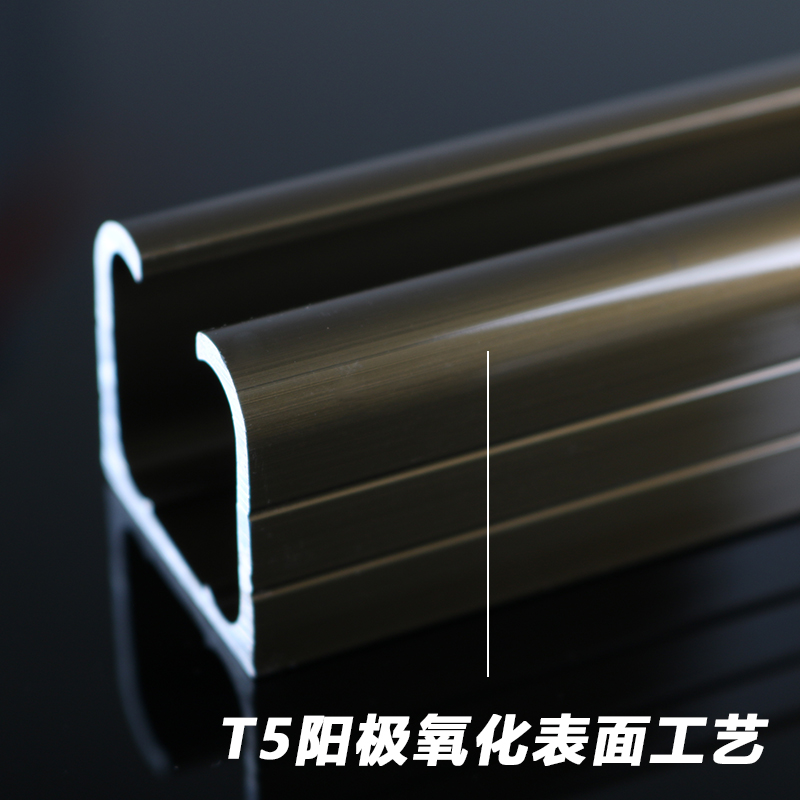 推拉门滑轮静音轨道移门导轨吊轮吊门轮吊轨移动门折叠门五金配件