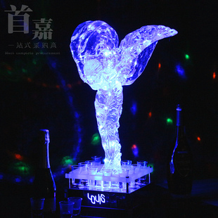 酒吧夜场香槟洗手盆黑桃A洗脚冲酒土豪消费湿身酒金盆洗手道具