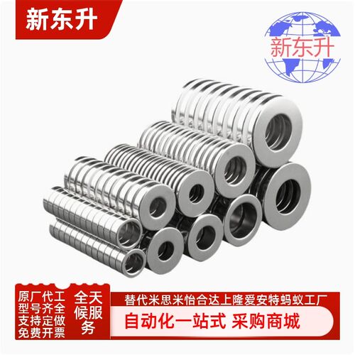 BLS41-D12-V4/V5/V6/V8-T1/T2/T3/T5中空直孔型强力磁铁环形磁铁