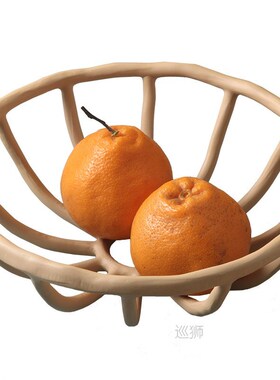 Nordic Creative HOLLOW Resin Fruit Tray Home Living Room Por