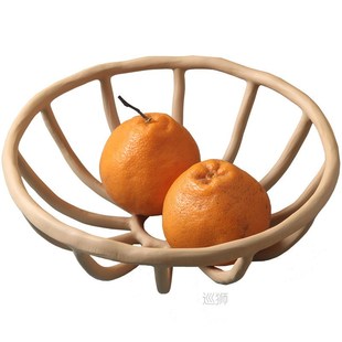 Resin Fruit Room Creative Por Living HOLLOW Home Nordic Tray