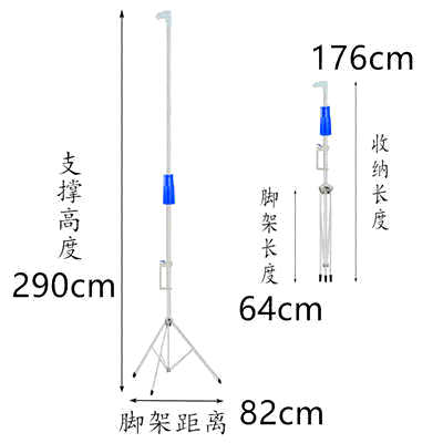 热销中投布支架架子三脚架投影幕布支架幕支布幕布影架电动幕布支