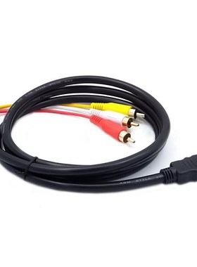 Hdmi To 3Rca Scart Two In One Adapter Cable 1.5M Hdmi Male