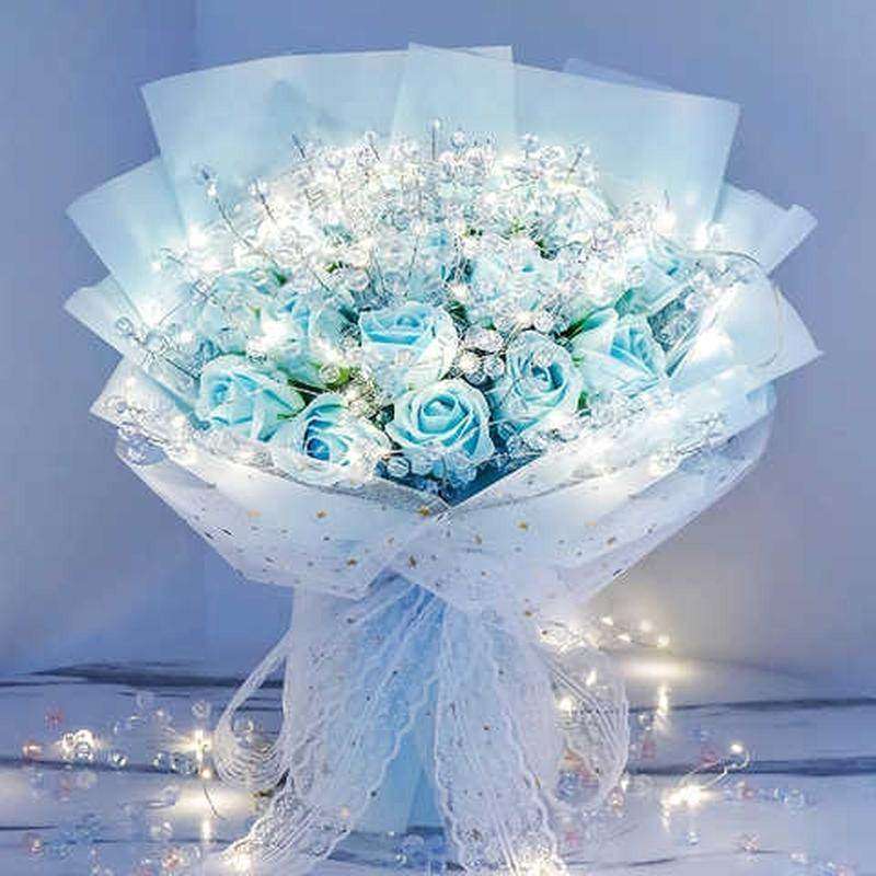 网红ins女神节三给女友的花花.8节送老婆3束送八节送女人礼物捧花