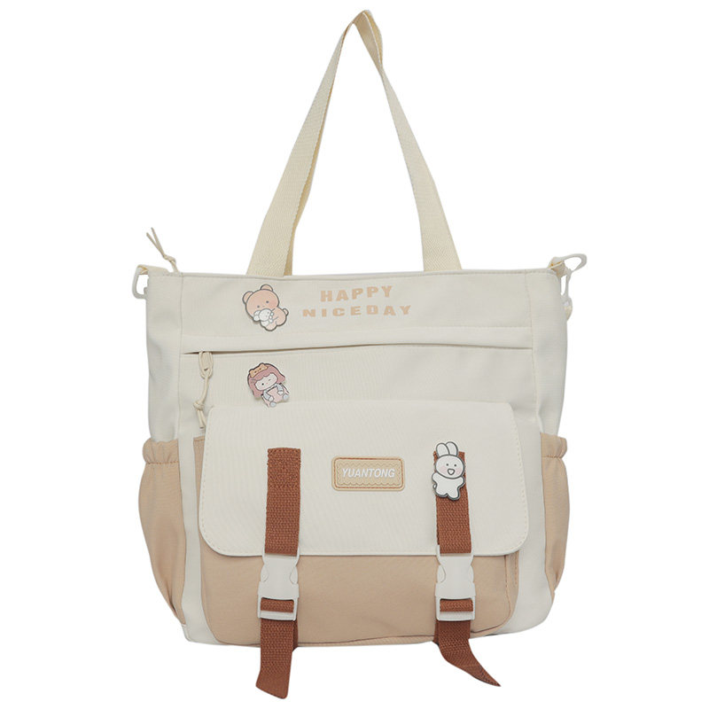 女帆布包单肩日系大容量手提袋柃书袋上课包学生百搭补习袋斜挎包,箱包皮具/热销女包/男包,时尚帆布包,淘宝优惠券,粉丝福利购,淘宝优惠卷