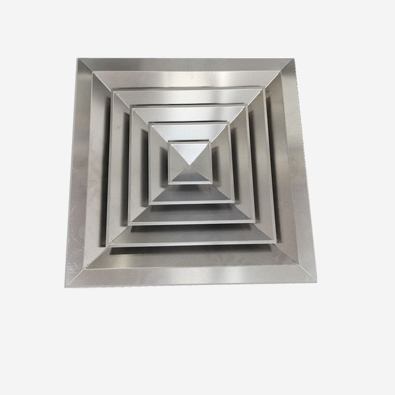 定制304不锈钢防雨单层双层可调中央空调出风口回风口防雨百叶窗