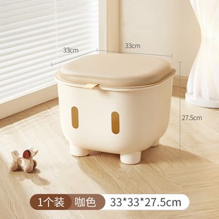 玩具收纳凳儿童储物多功能小凳子家用娃娃玩偶收纳箱可坐收新款