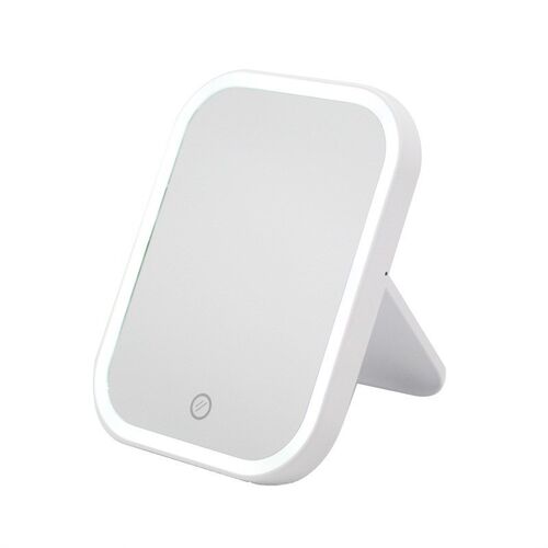 工厂销LED lighting makeup mirror dDaylight compact travel po