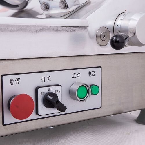 南常切片机-300全自动13寸肥牛卷羊肉牛肉火锅店冻肉刨肉机