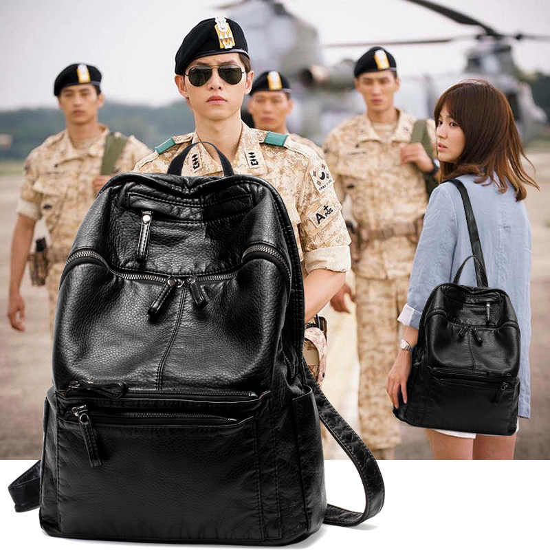 背包双肩包女2021新款潮软皮2020妈妈大容量时尚两用旅行休闲包包,箱包皮具/热销女包/男包,双肩背包,淘宝优惠券,粉丝福利购,淘宝优惠卷