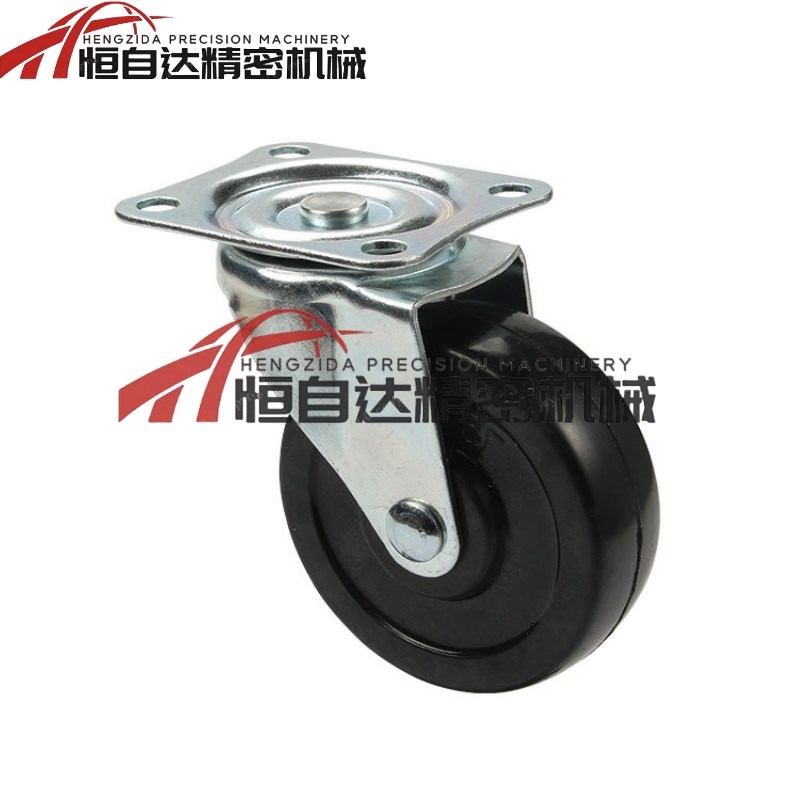 米思米脚轮C-CJHK/CJHJ/CJHS/CJHN/CJHNS75/100/125-R万向刹车轮