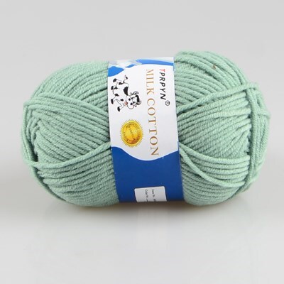 TPRPYN 50g=1Pc Yarn  Knitting Milk Cotton Soft wool to croch