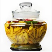 无铅加厚密封罐泡菜坛子玻璃瓶家用腌咸菜缸酸菜容器特大号糖现货