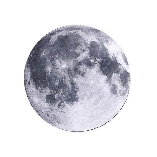 热销Planet Series Mouse Pad Fruit Rubber Mat Circular Mouse