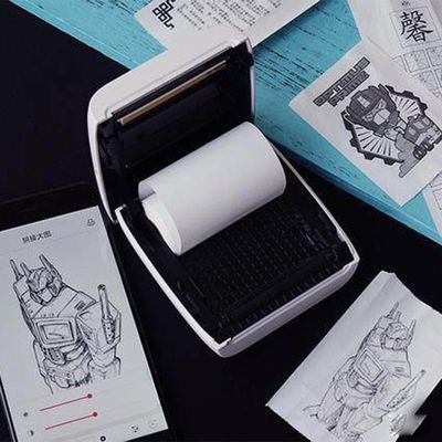 速发PAPERANG P2 Pocket Portable Bluetooth Mini Printer Phone