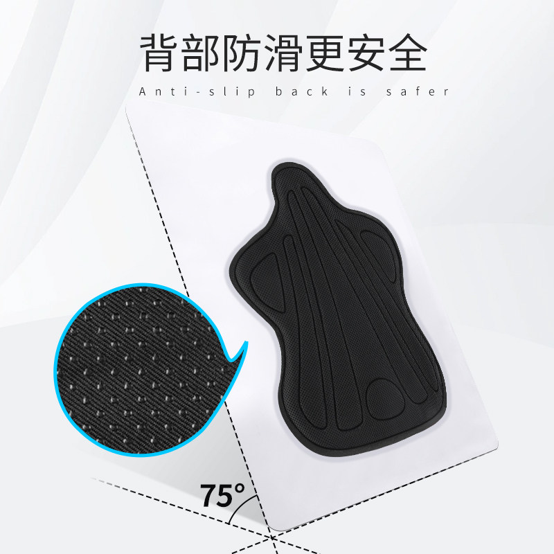 摩托车坐垫电动车坐垫套减震防晒防水透L气外卖久坐长途骑行装备