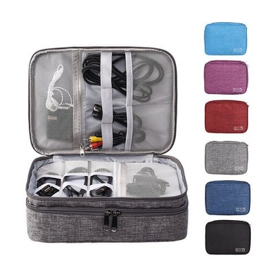 Waterproof Travel Storage Bag Electronic Digital Organizer