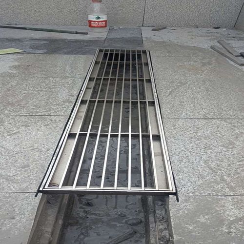 新款不锈钢条形格栅排水沟盖板车库厨房盖板雨水篦子下水1000*100