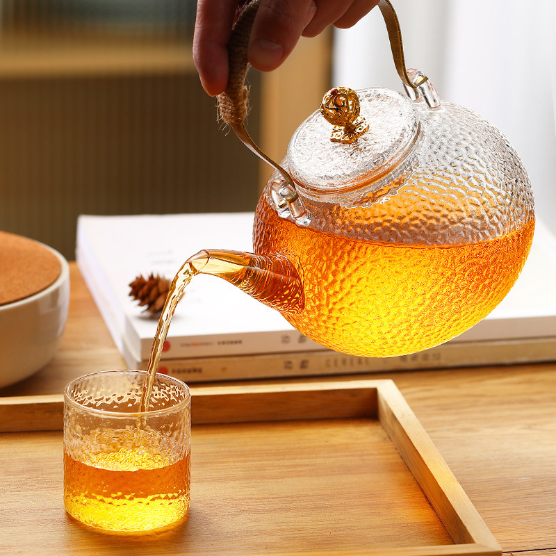 围炉煮茶玻璃茶壶泡茶家用耐高温煮茶器明火提梁壶烧水花茶壶套装,餐饮具,茶壶,淘宝优惠券,粉丝福利购,淘宝优惠卷