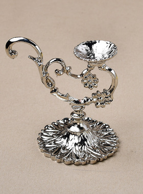 新款金属神灯摆件支架水晶球t底座家居装饰品铁艺创意工艺礼品摆