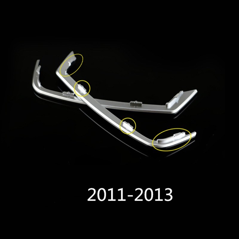 Car door tweeter slot plug stickers for BMW f10 f11 auto fro