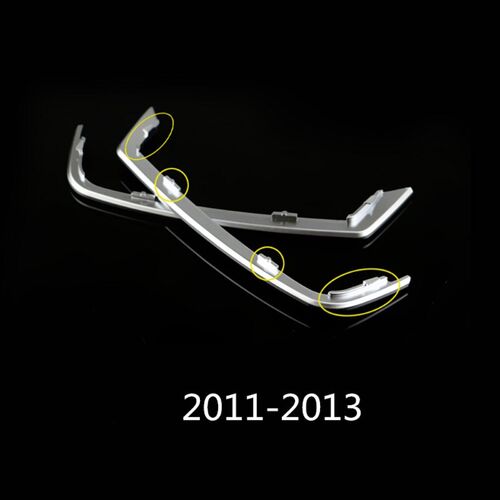 Car door tweeter slot plug stickers for BMW f10 f11 auto fro