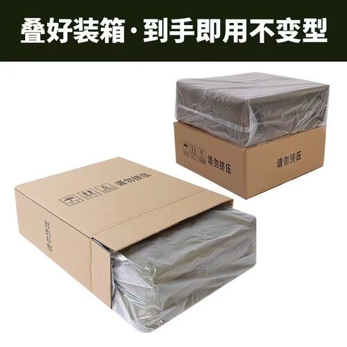 内务被可盖军绿色被子棉被正品豆腐块帆布模型被手工定型叠被神器