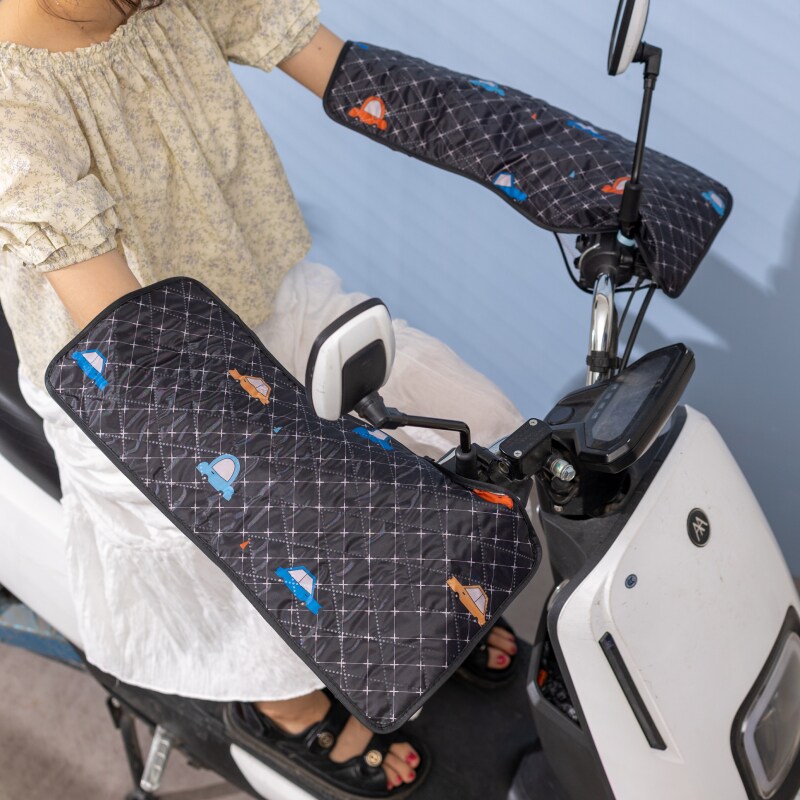 电动车护手套夏季防手遮阳晒套防水防紫外线电瓶车摩托车套把夏季