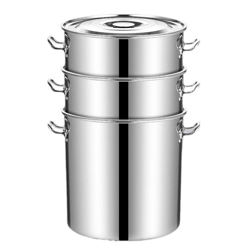 不锈钢桶圆桶带盖汤锅商用汤桶加厚家用卤水桶油桶大容量锅不锈钢,厨房电器,商用保温锅/保温桶,淘宝优惠券,粉丝福利购,淘宝优惠卷